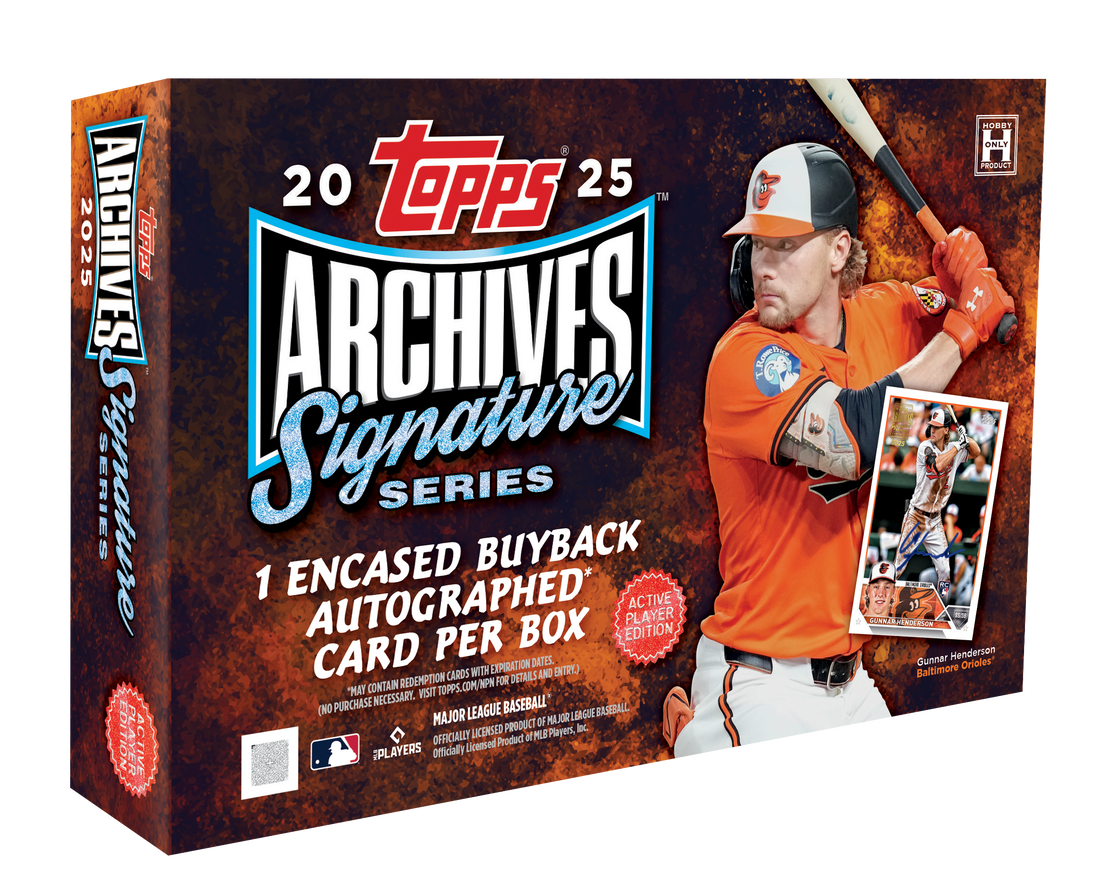 Product Preview: 2025 Topps Archives Signature Series - Active Player Edition