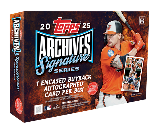Product Preview: 2025 Topps Archives Signature Series - Active Player Edition