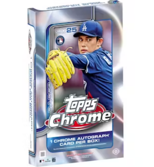 Product Preview: 2025 Topps Chrome Baseball