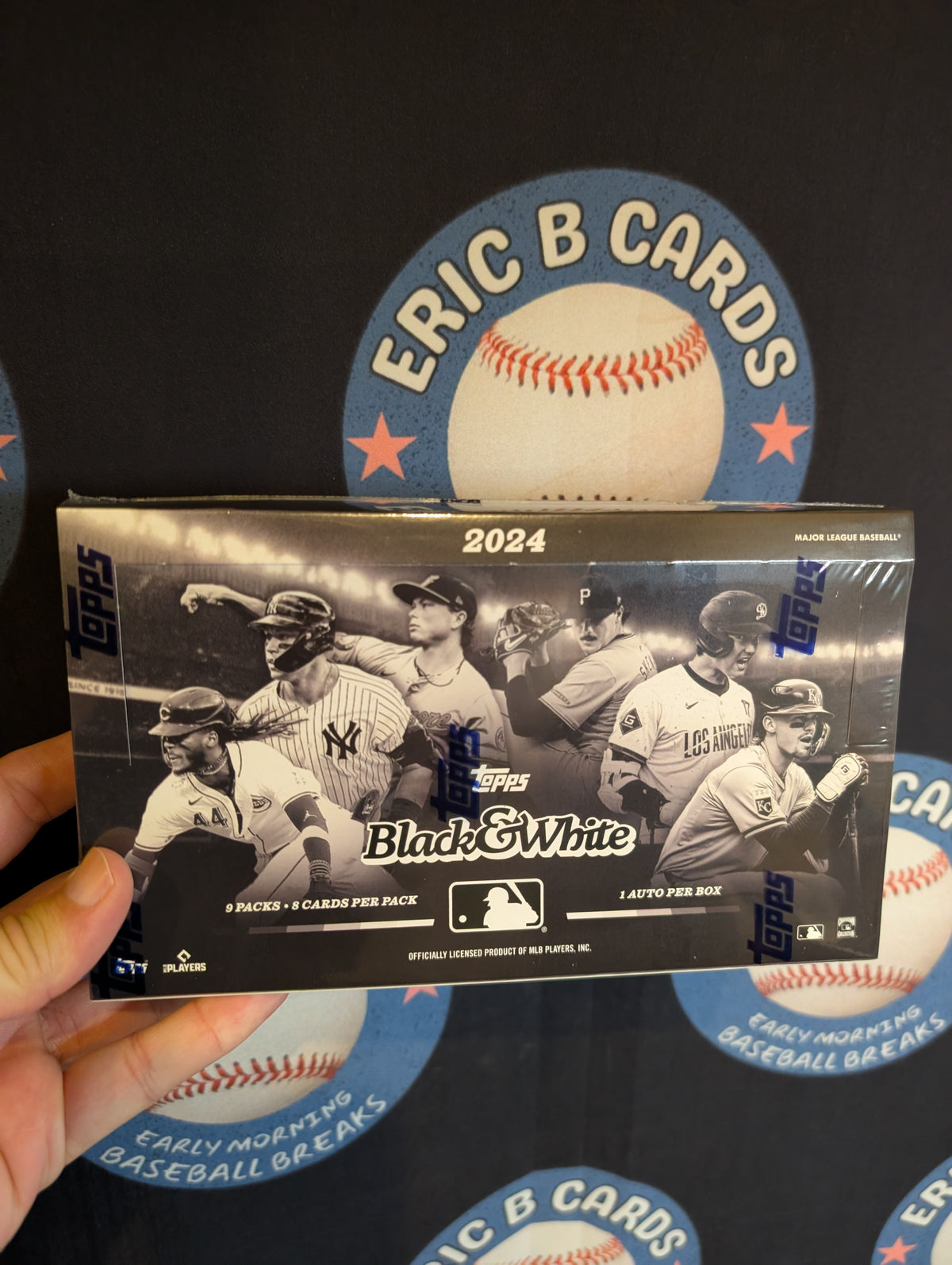 BREAK: 1x Box of 2024 Topps Black & White Baseball